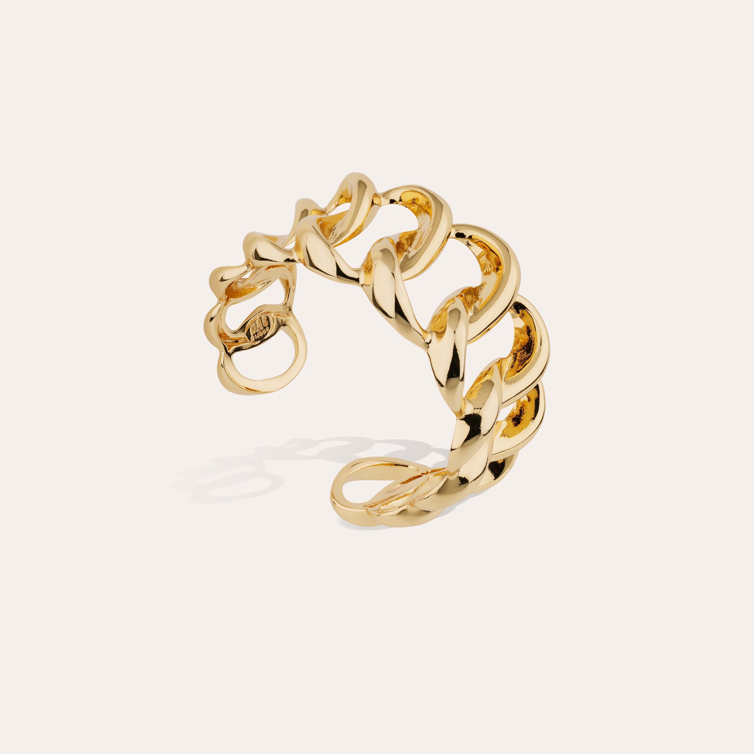 gas-bijoux-bronx-bracelet-manchette-dor-ajustable image 3