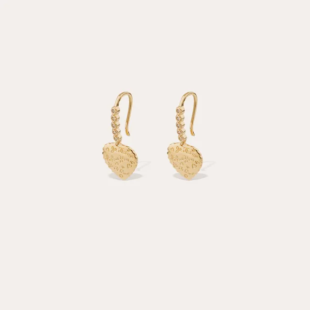 gas-bijoux-boucles-d-oreilles-yao-baby-love-dor-es-c-urs-dormeuses-strass image 1