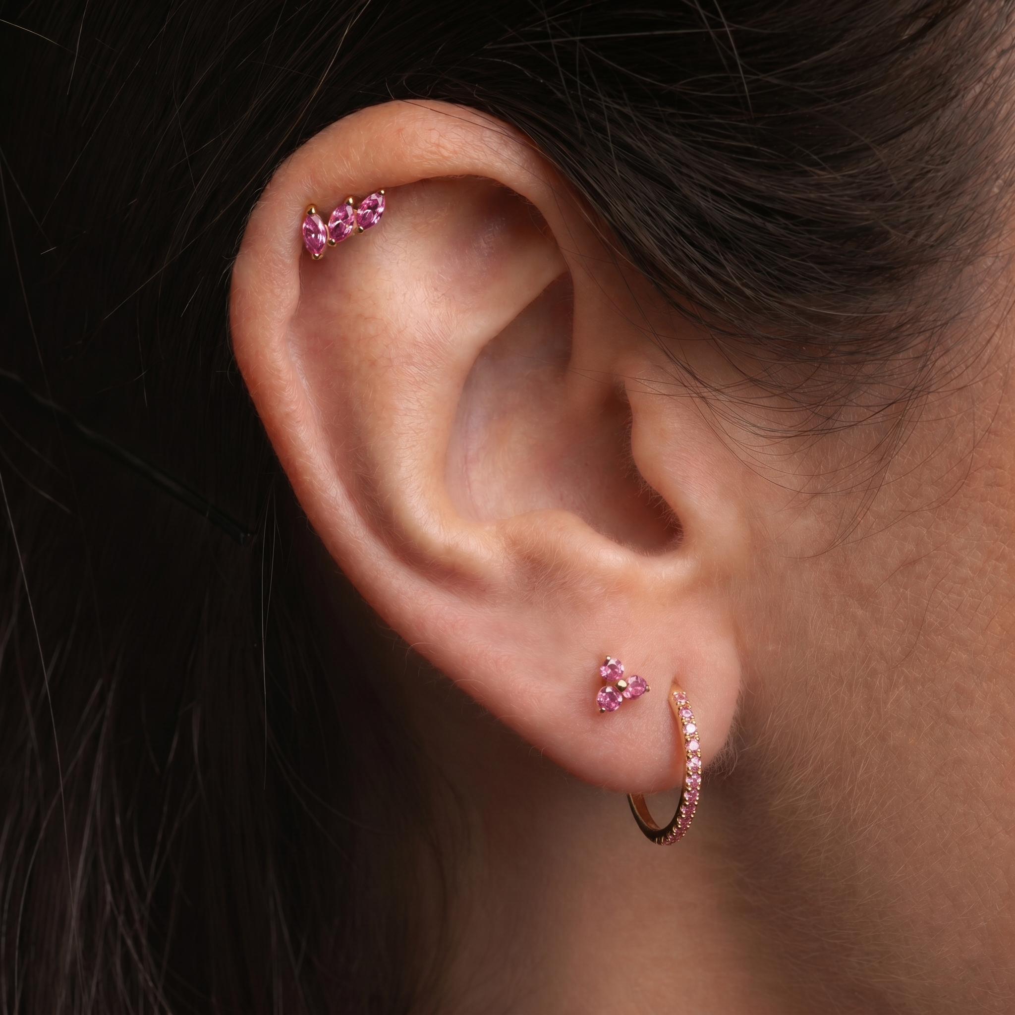 obsidian-piercing-eternity-basta-cosi-anneau-clicker-titane-dor-pav-zircons-mult image 2