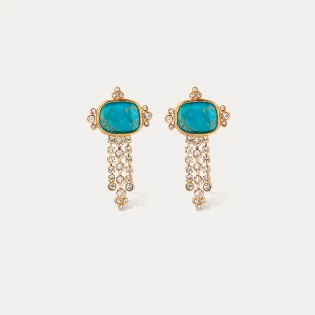 gas-bijoux-boucles-d-oreilles-tiki-turquoise-dor-es-strass image 1