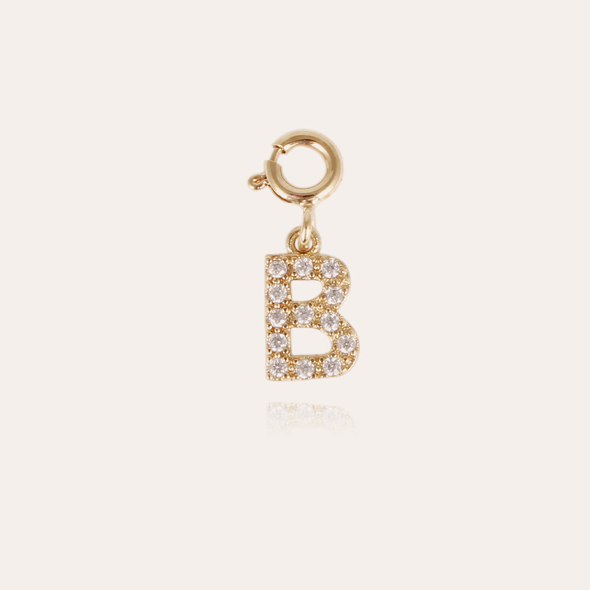 gas-bijoux-charms-pendentif-lettre-b-strass image 2
