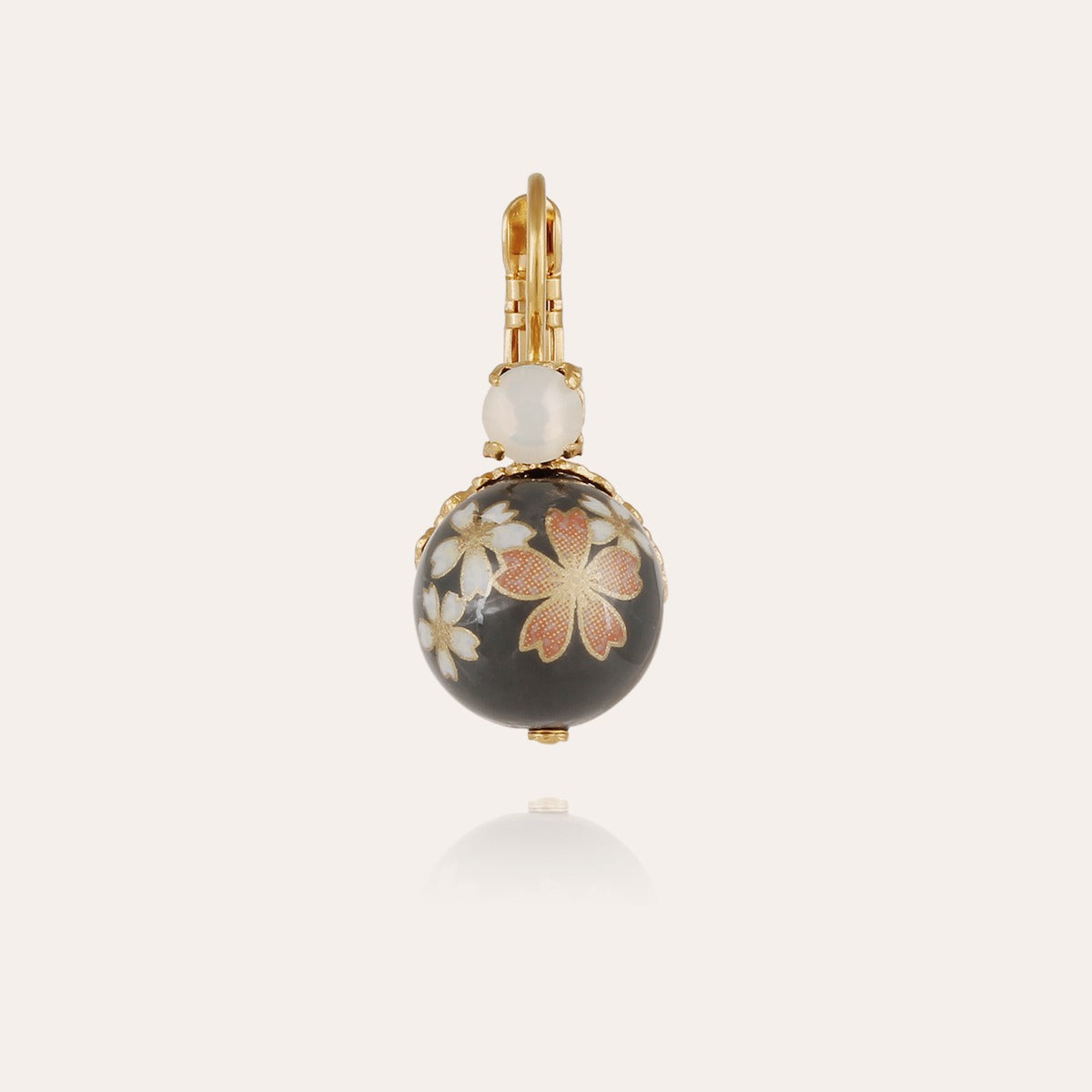 gas-bijoux-d-calco-mini-boucles-d-oreilles-boule-chinoise-r-sine-color-e-dor-e-l image 2
