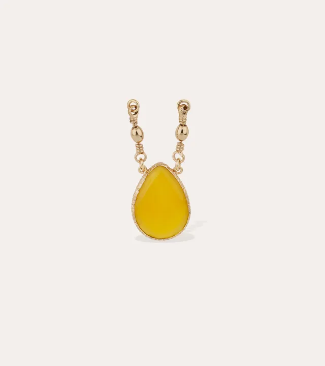gas-bijoux-pendentif-serti-calcite-jaune-pour-collier-scapulaire image 1