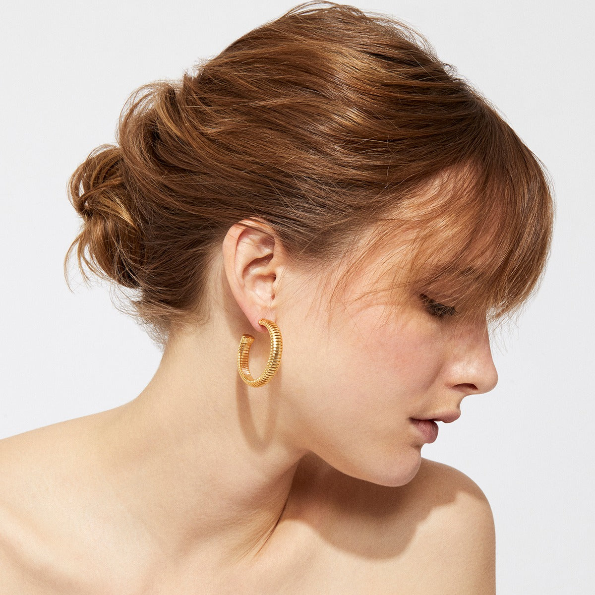 gas-bijoux-boucles-d-oreilles-cr-oles-milo-dor-es-maille-tubogas image 2