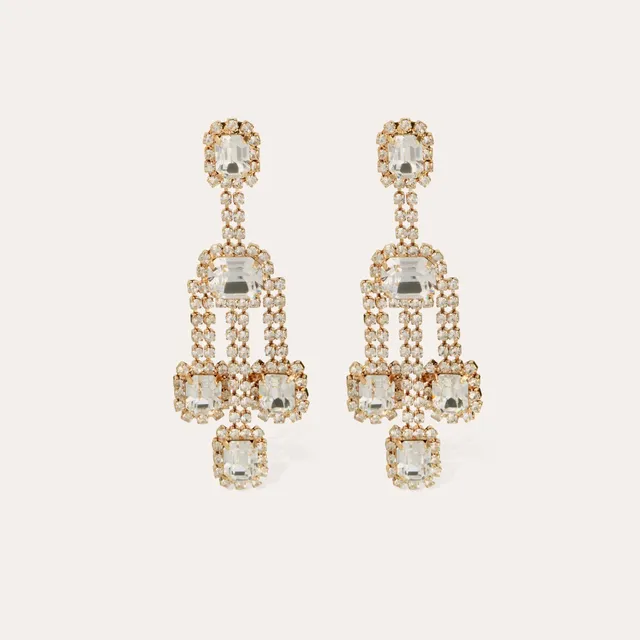 gas-bijoux-l-onore-boucles-d-oreilles-dor-es-cascade-strass image 1