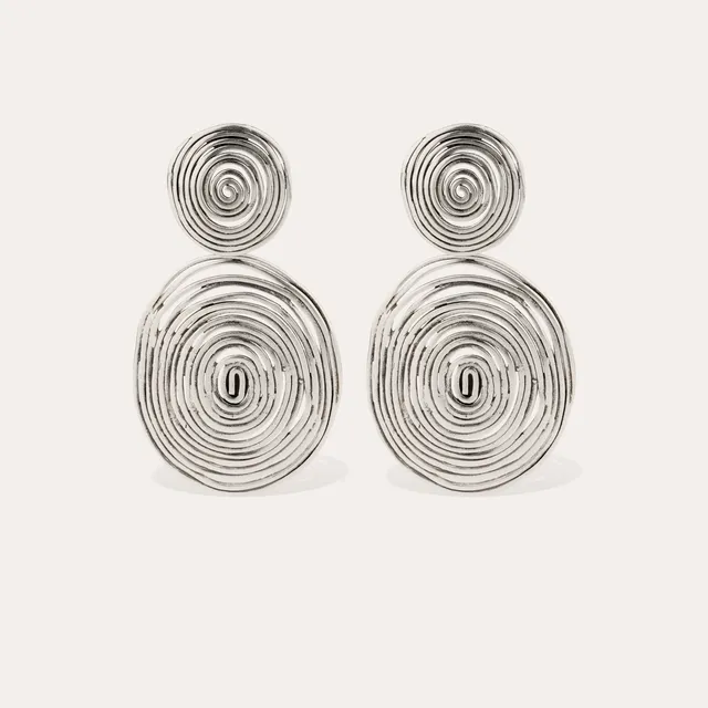 gas-bijoux-boucles-d-oreilles-wave-grand-mod-le-argent-es-martel-es-la-main image 1