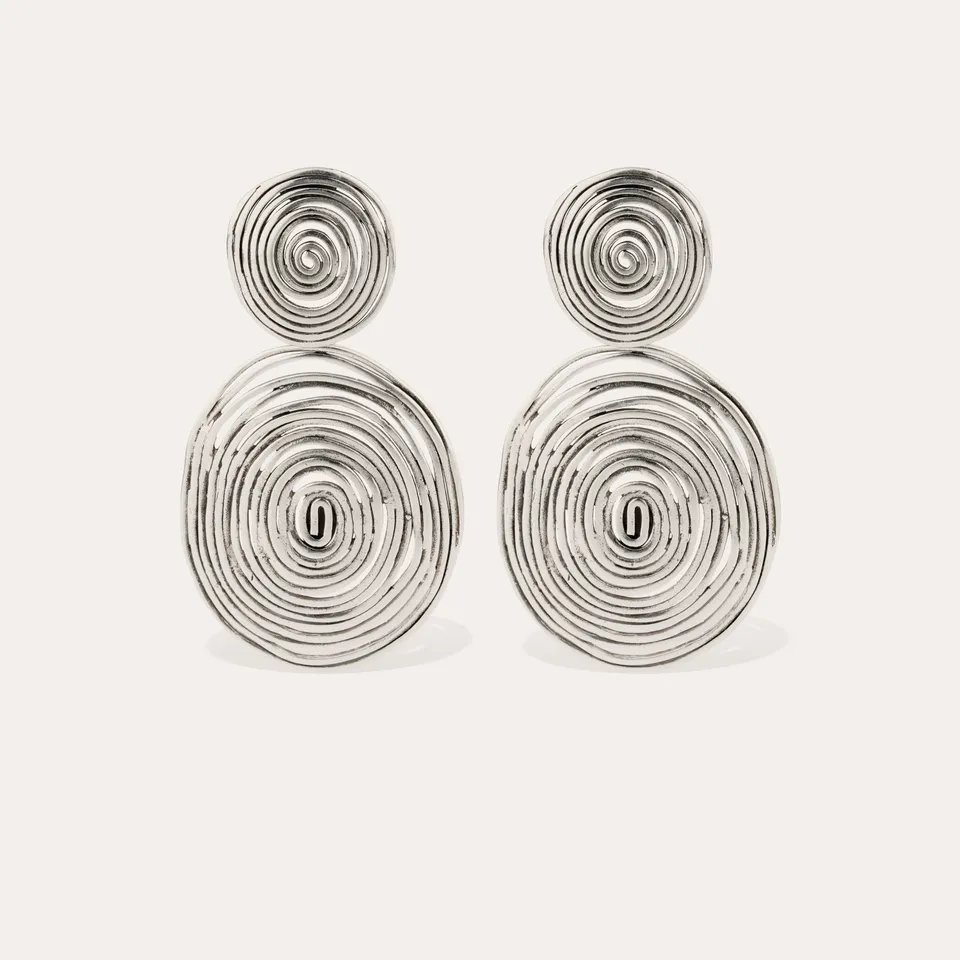 gas-bijoux-boucles-d-oreilles-wave-grand-mod-le-argent-es-martel-es-la-main image 1