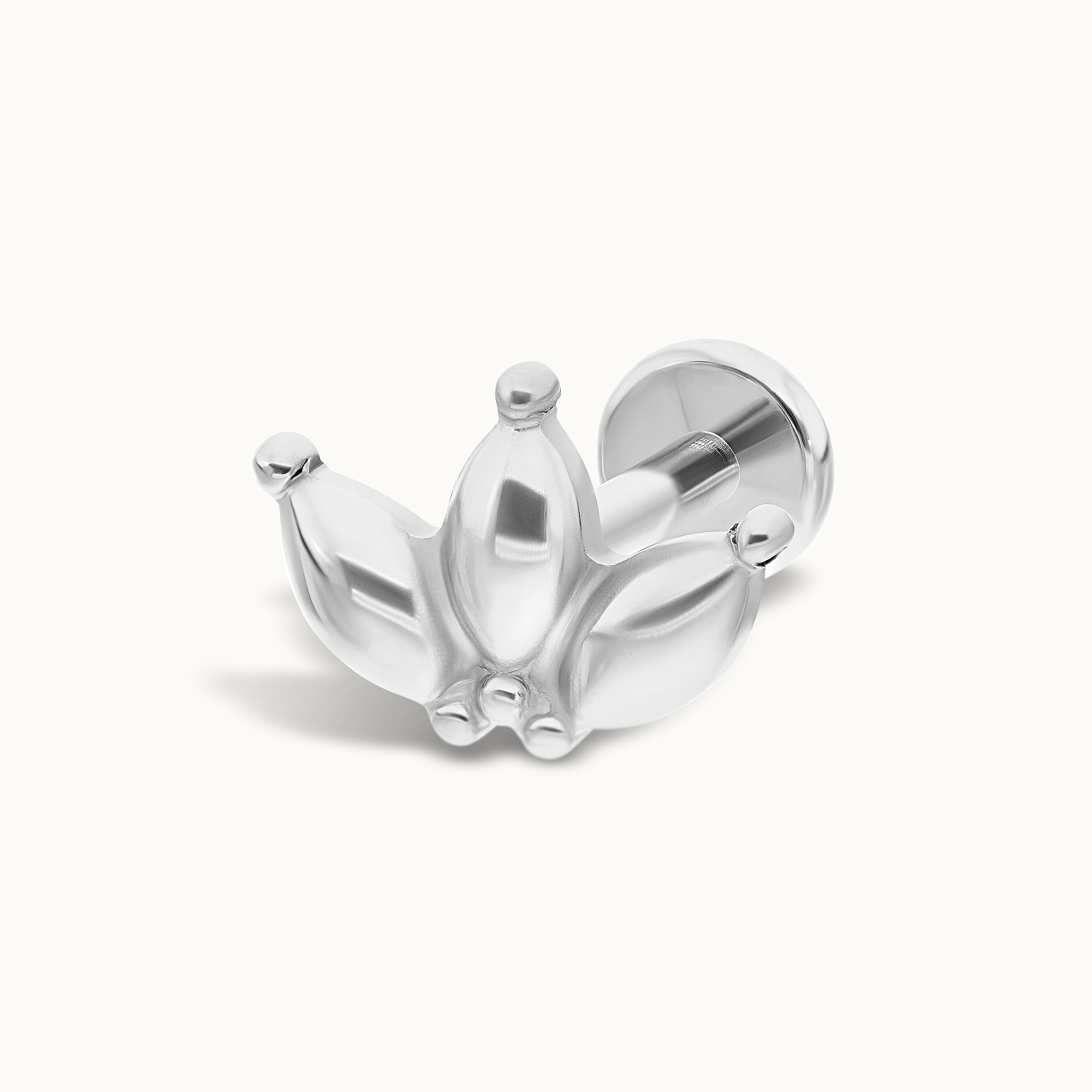 obsidian-piercing-colette-embout-titane-pvd-gold-sculpt-vissage-interne-conch-h- image 2