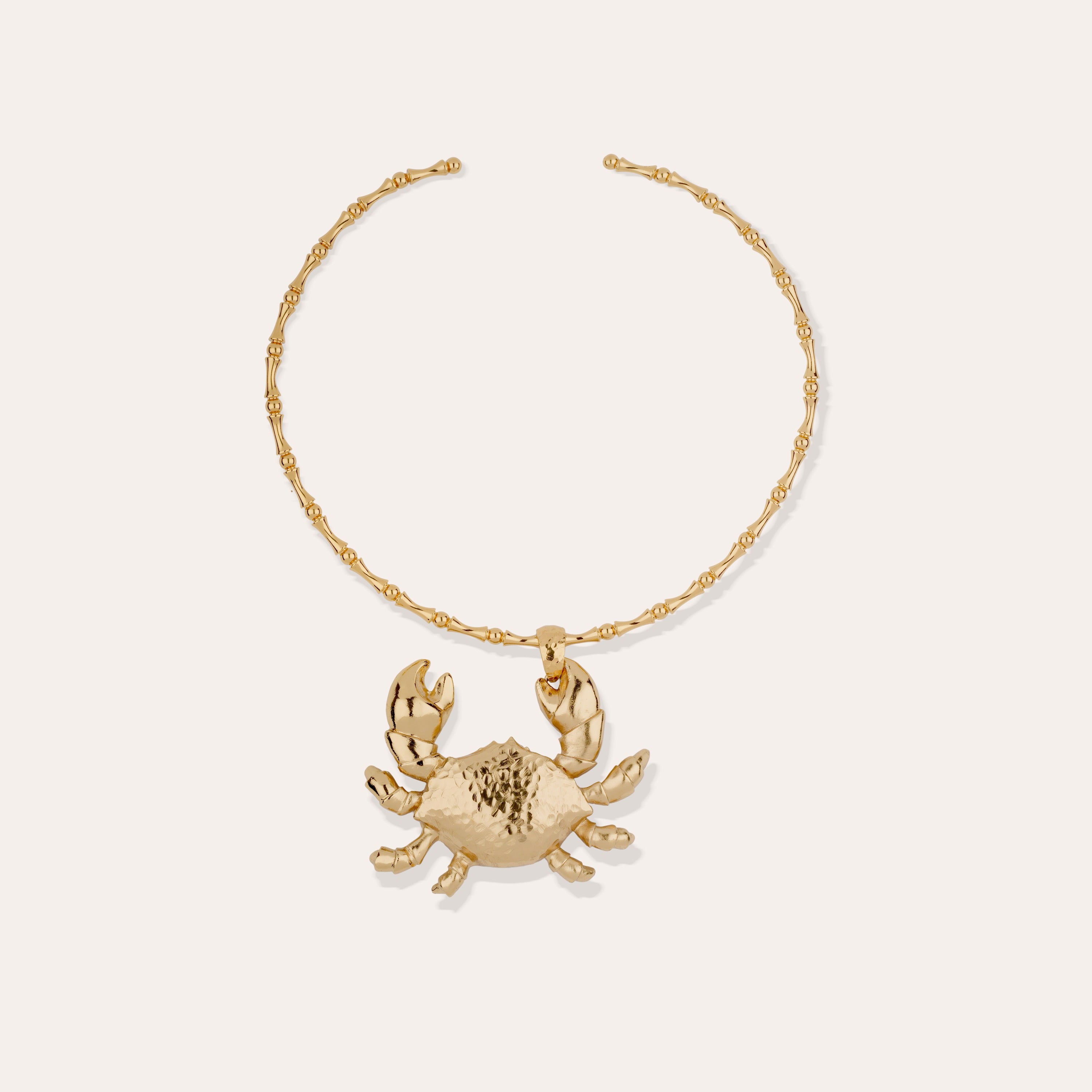 gas-bijoux-bambou-collier-krabe-dor-l-or-fin image 1