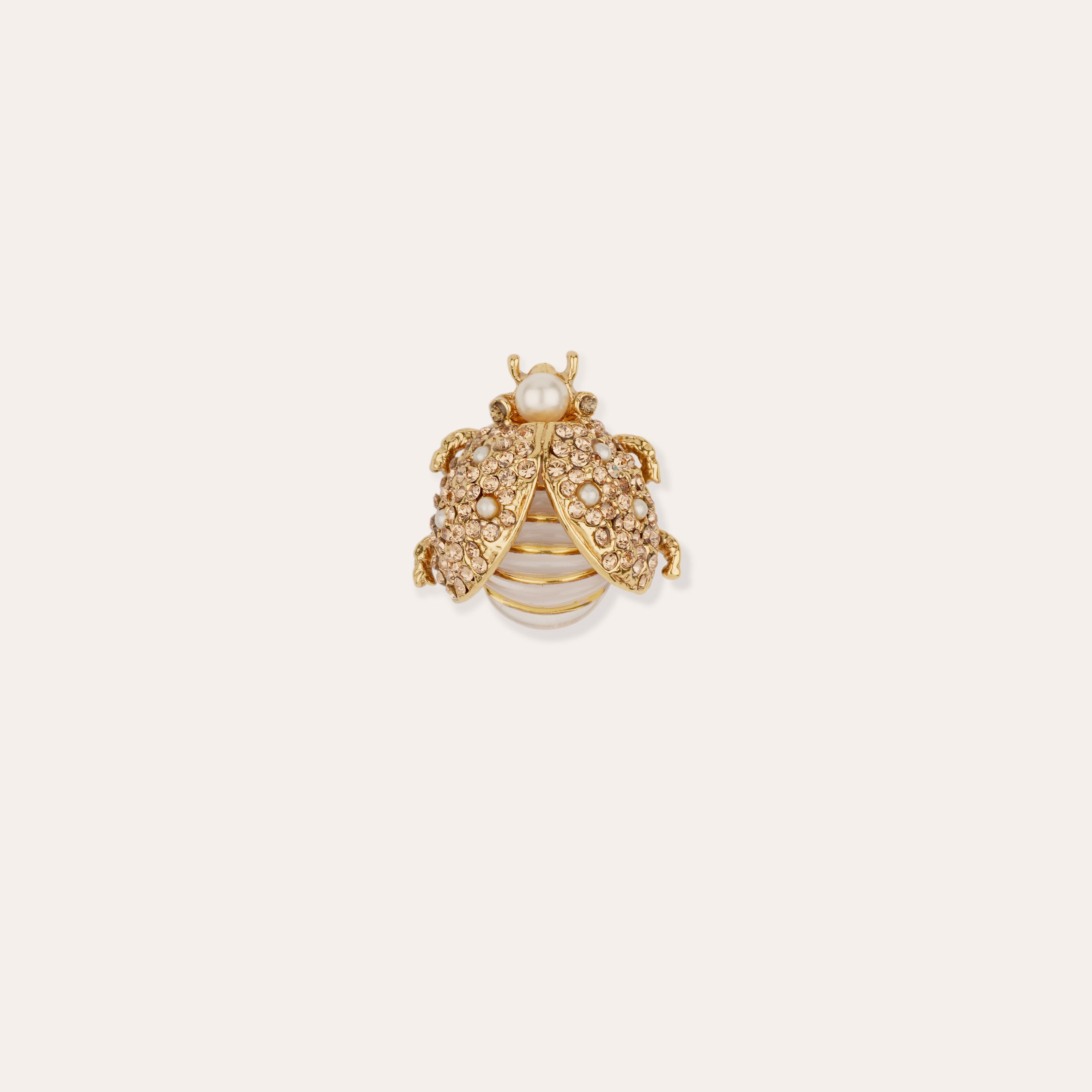 gas-bijoux-broche-coccinelle-dor-e-l-or-fin image 1