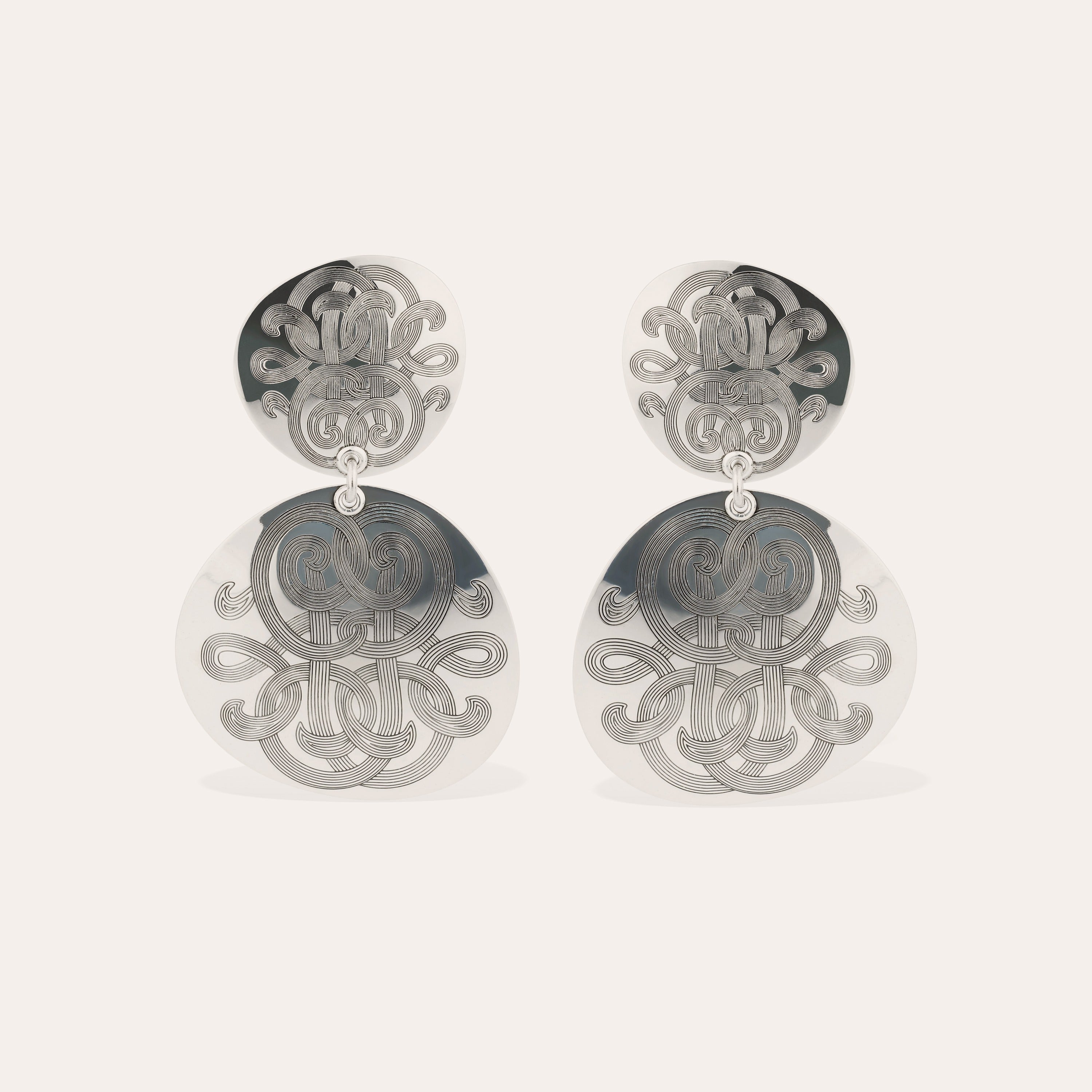 gas-bijoux-boucles-d-oreilles-diva-nuage-m-daillons-dor-s-superpos-s image 1
