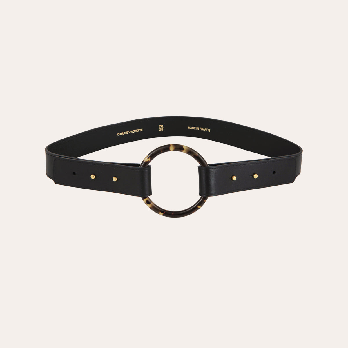 gas-bijoux-ceinture-caftan-cuir-vachette-anneau-ac-tate image 1