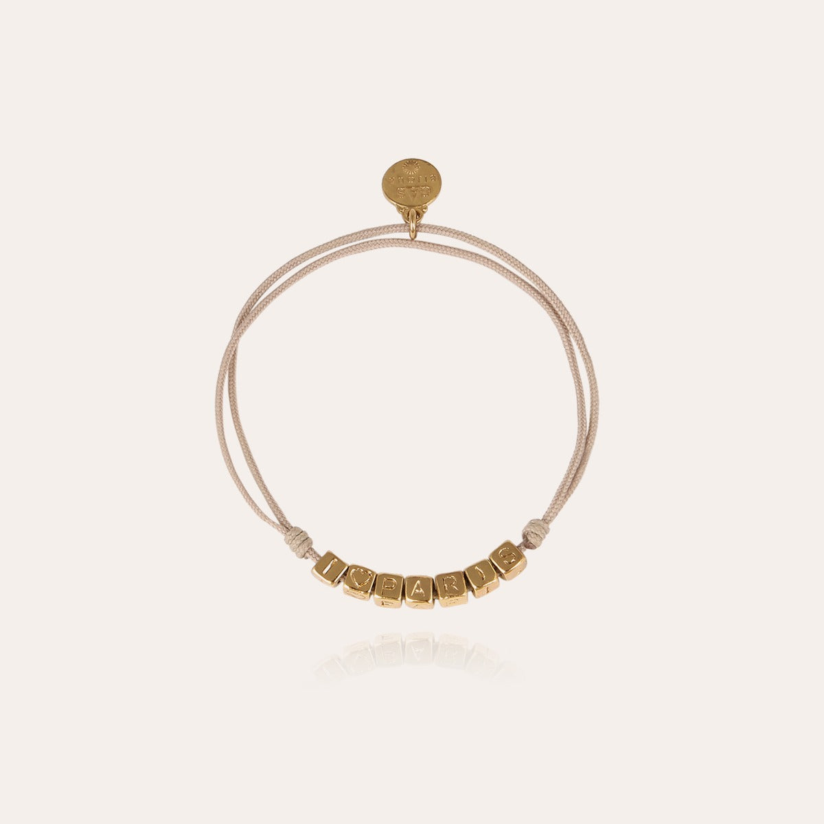 gas-bijoux-bracelet-paris-dor-l-or-fin-i-love-paris-ajustable image 1