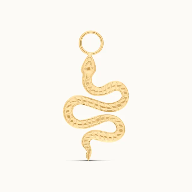 obsidian-piercing-poe-charm-serpent-pendentif-pour-anneau-titane image 1