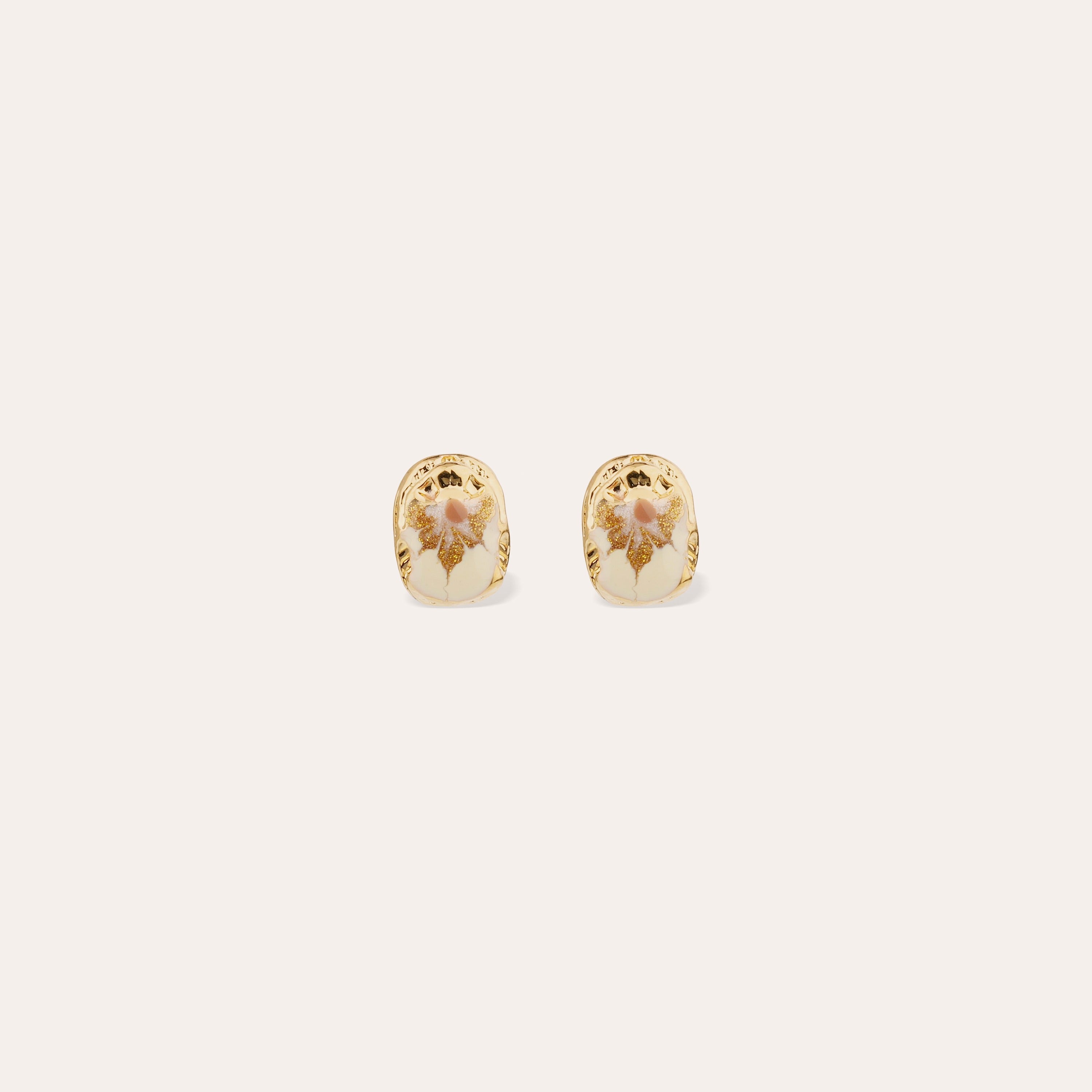 gas-bijoux-scaramouche-mail-boucles-d-oreilles-puces-dor-es-scarab-e-grav-la-mai image 1