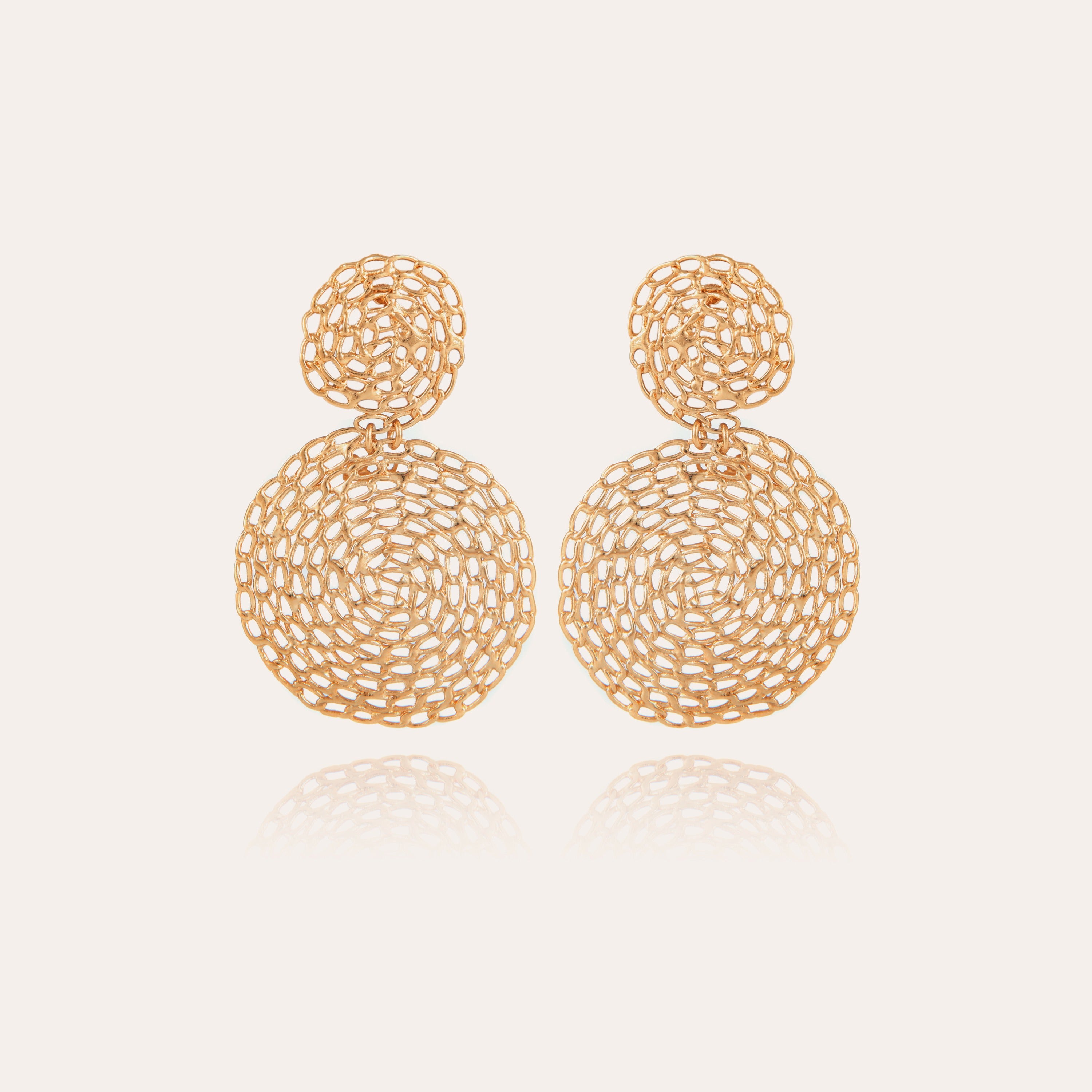 gas-bijoux-boucles-d-oreilles-onde-gourmette-petit-mod-le-dor-es-l-or-fin image 1