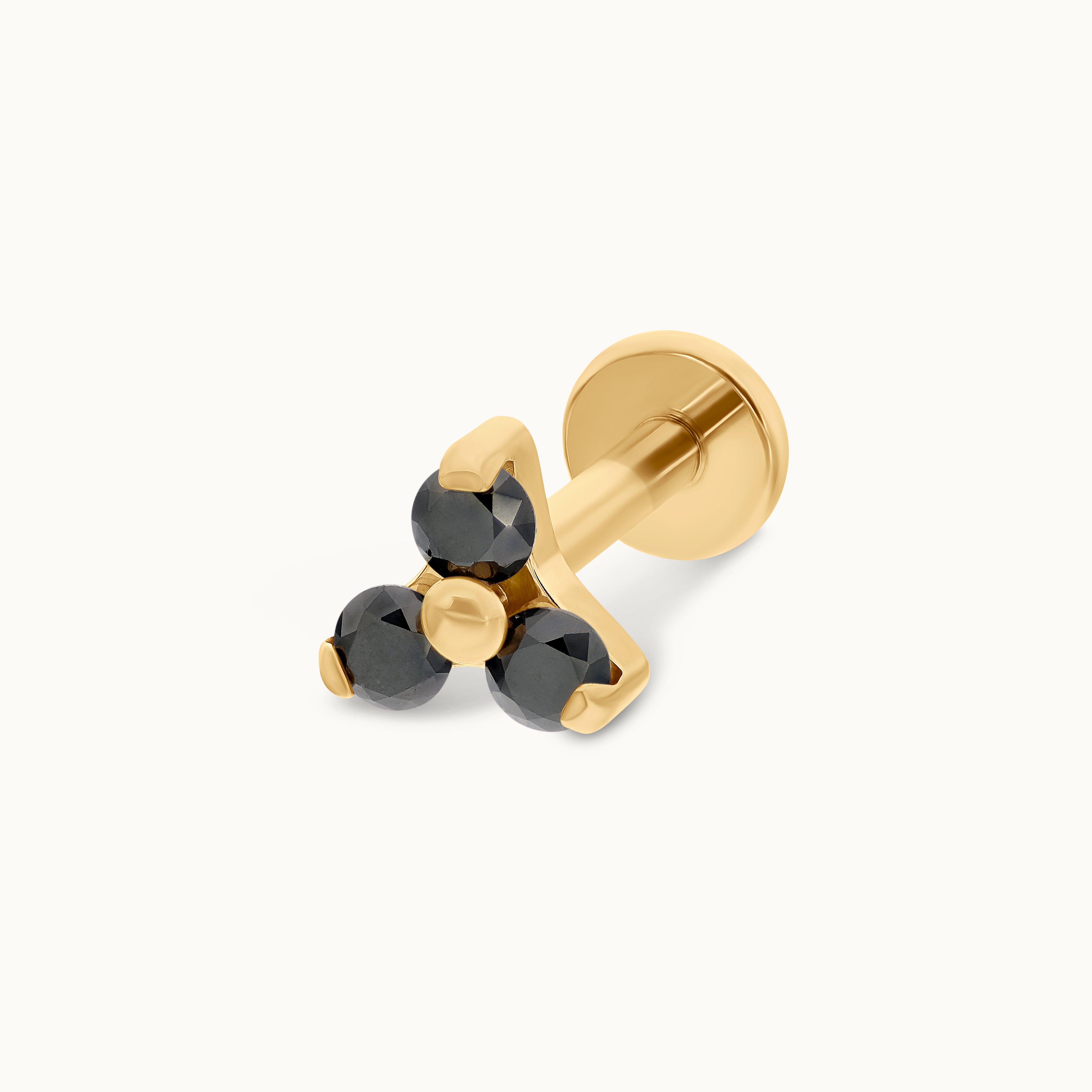 obsidian-piercing-trinity-mermaid-piercing-h-lix-tragus-titane-pvd-gold-trio-cri image 3