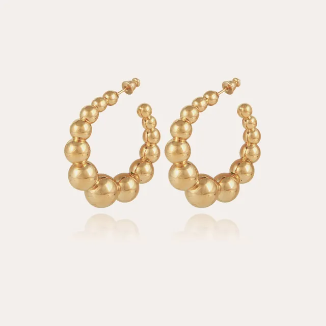 gas-bijoux-boucles-d-oreilles-cr-oles-andy-petit-mod-le-perles-en-d-grad-dor-es- image 1