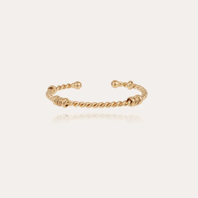 gas-bijoux-bracelet-jonc-torsade-grand-mod-le-dor-l-or-fin image 1