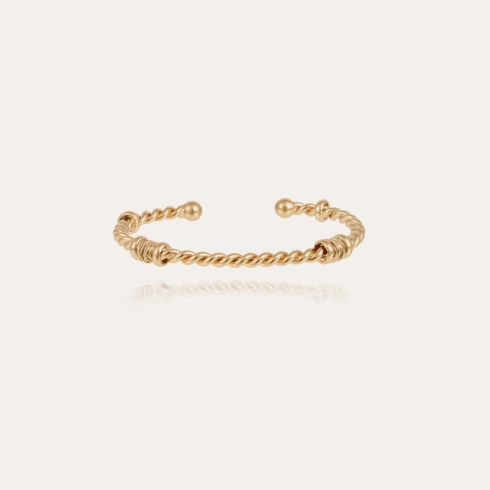 gas-bijoux-bracelet-jonc-torsade-grand-mod-le-dor-l-or-fin image 1
