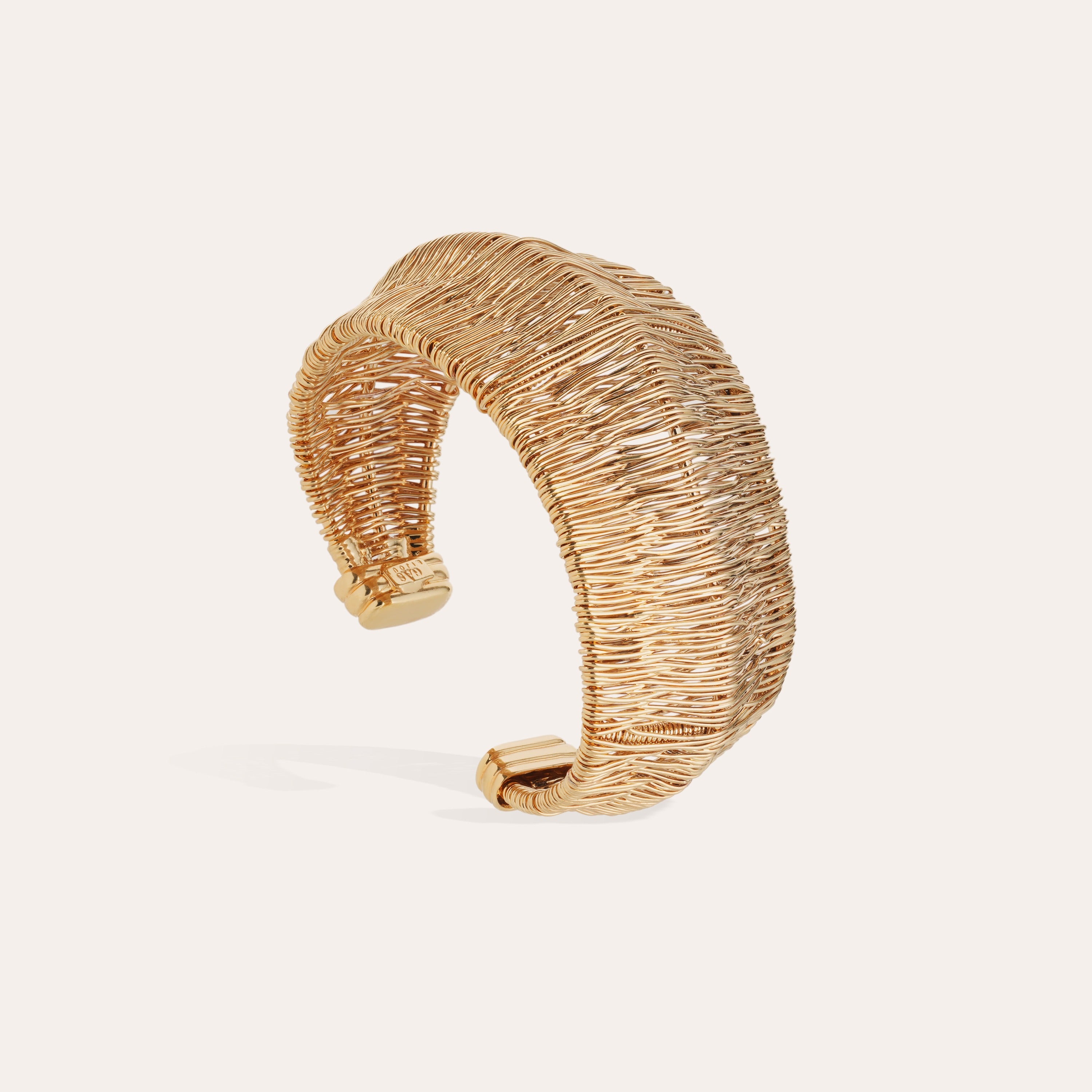 gas-bijoux-bracelet-manchette-izzia-filea-tressage-dor-l-or-fin image 4