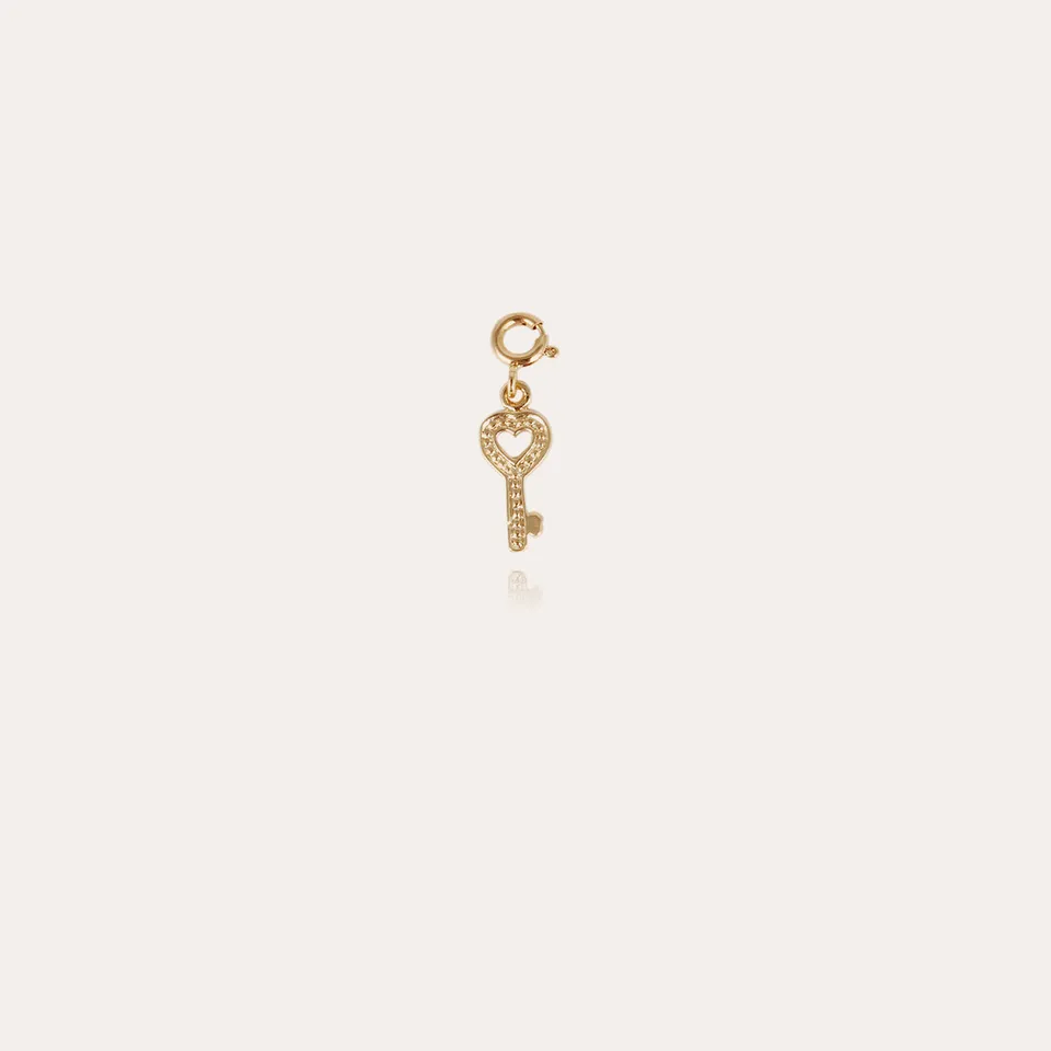 gas-bijoux-charms-pendentif-clef-strass-charm-dor-symbole image 1