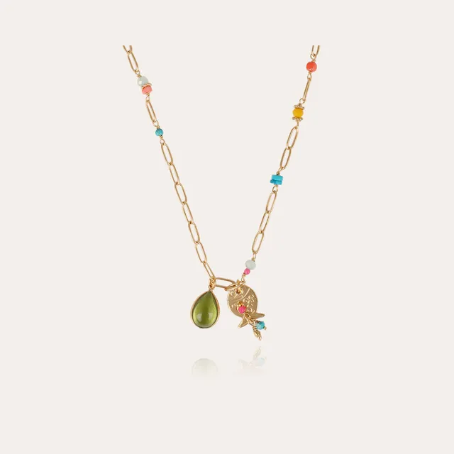 gas-bijoux-clarence-collier-enfant-cha-ne-dor-e-perles image 1