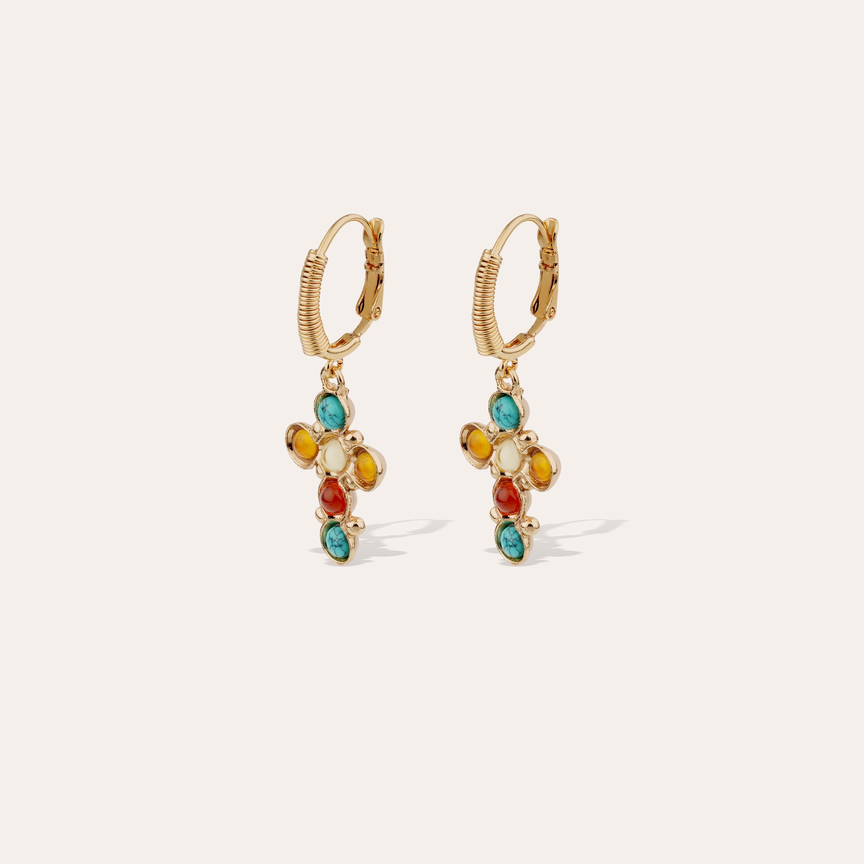 gas-bijoux-boucles-d-oreilles-tao-cruzita-croix-dor-es-cabochons image 1