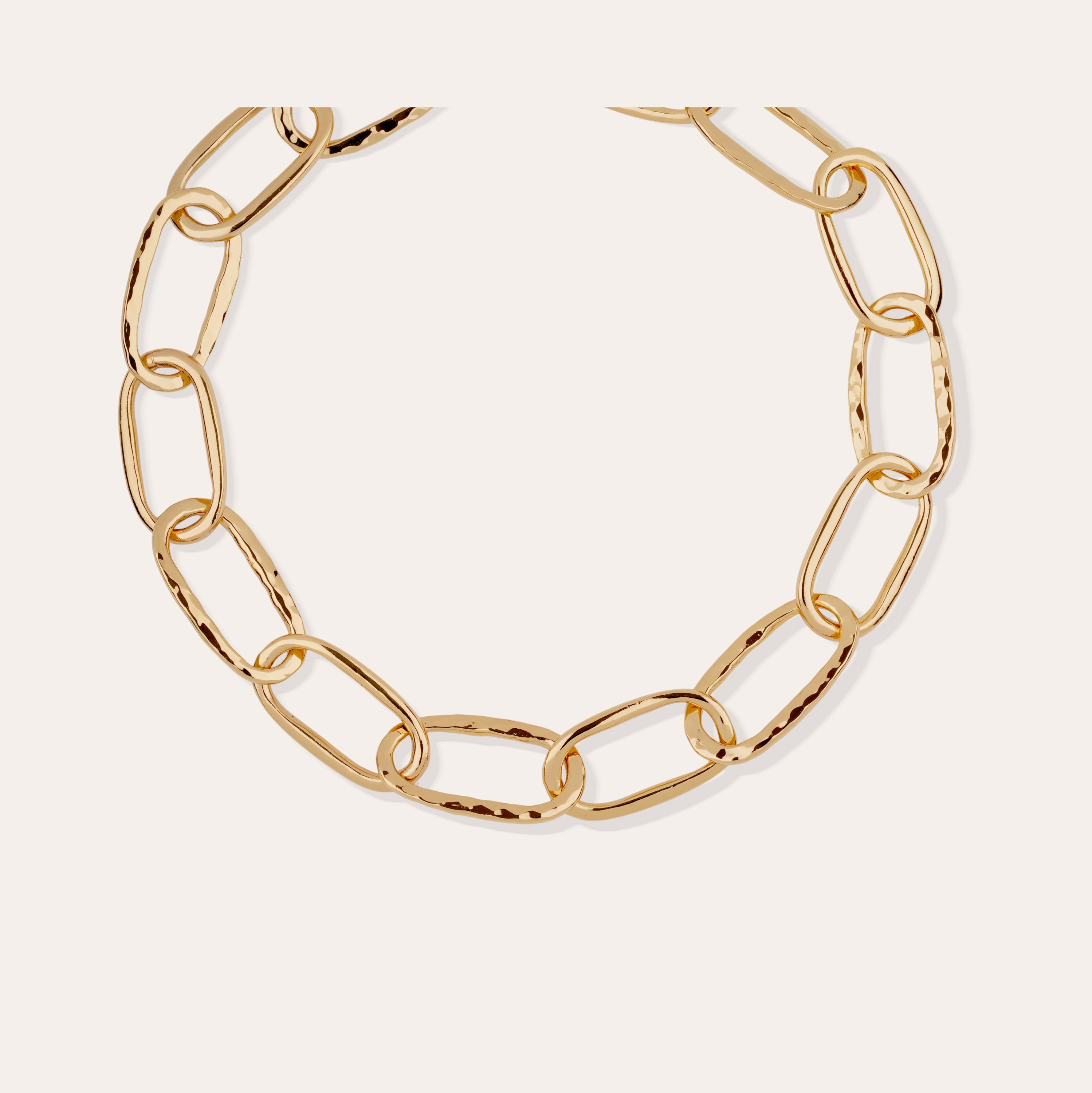gas-bijoux-collier-maille-ovale-grand-mod-le-dor-l-or-fin-taille-ajustable image 4