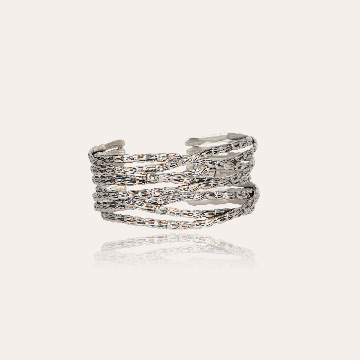 gas-bijoux-bracelet-manchette-liane-petit-mod-le-argent image 1