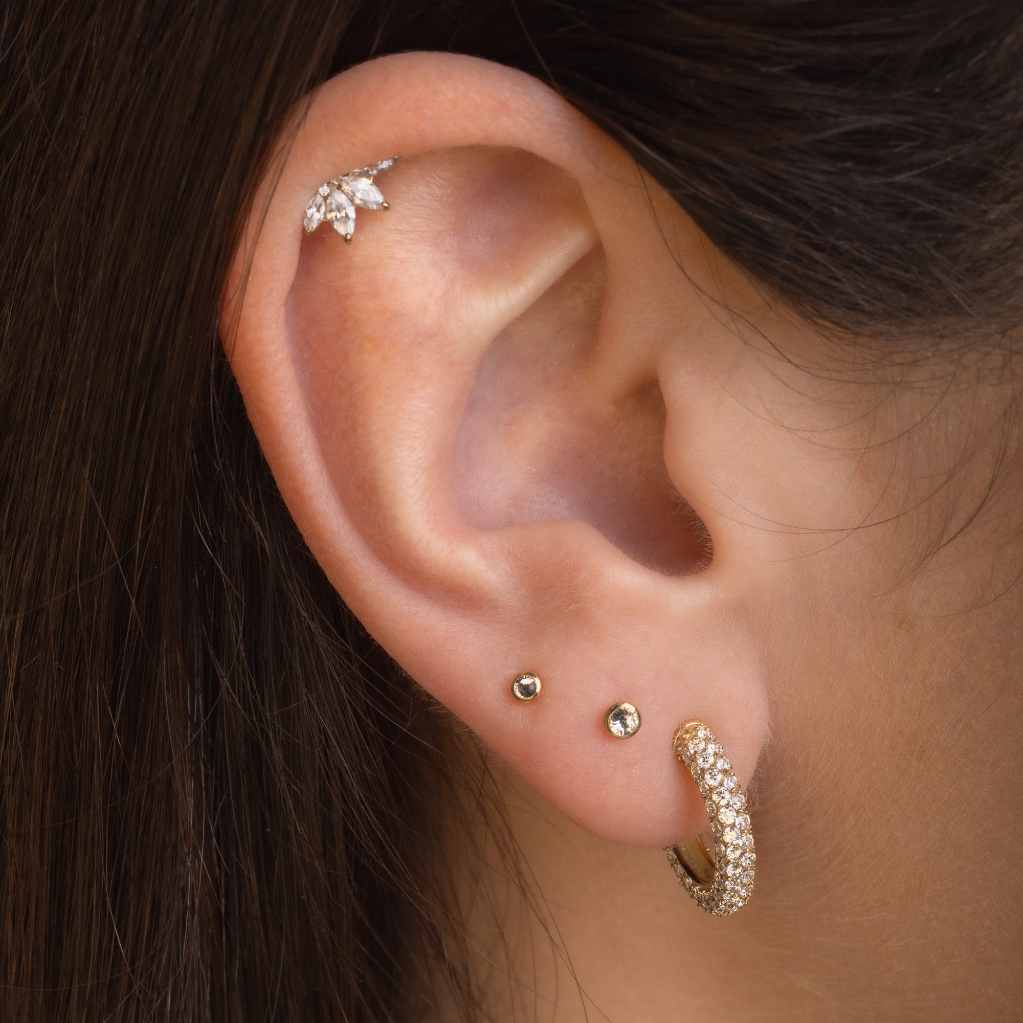 obsidian-piercing-cabochon-zircon-embout-piercing-titane-serti-clos image 3