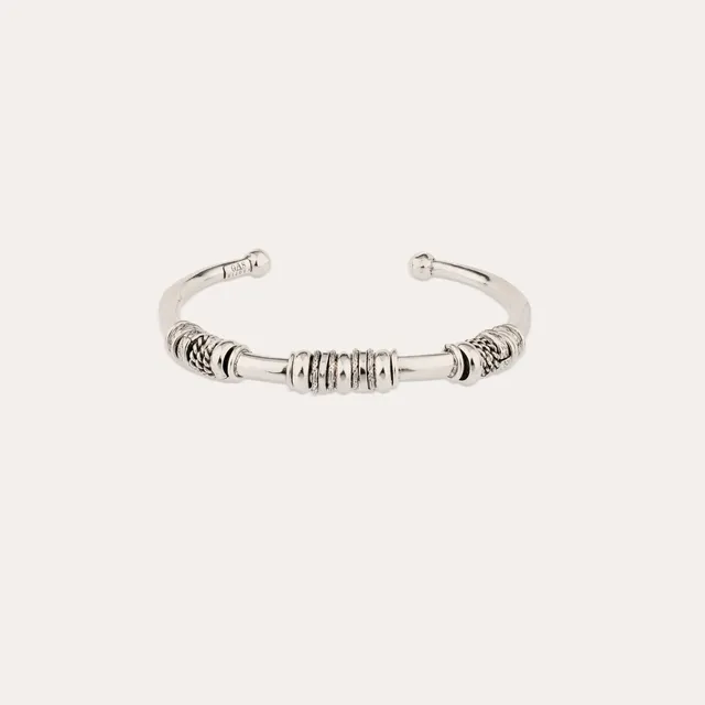 gas-bijoux-bracelet-jonc-maranzana-grand-mod-le-argent-anneaux-d-inspiration-vin image 1