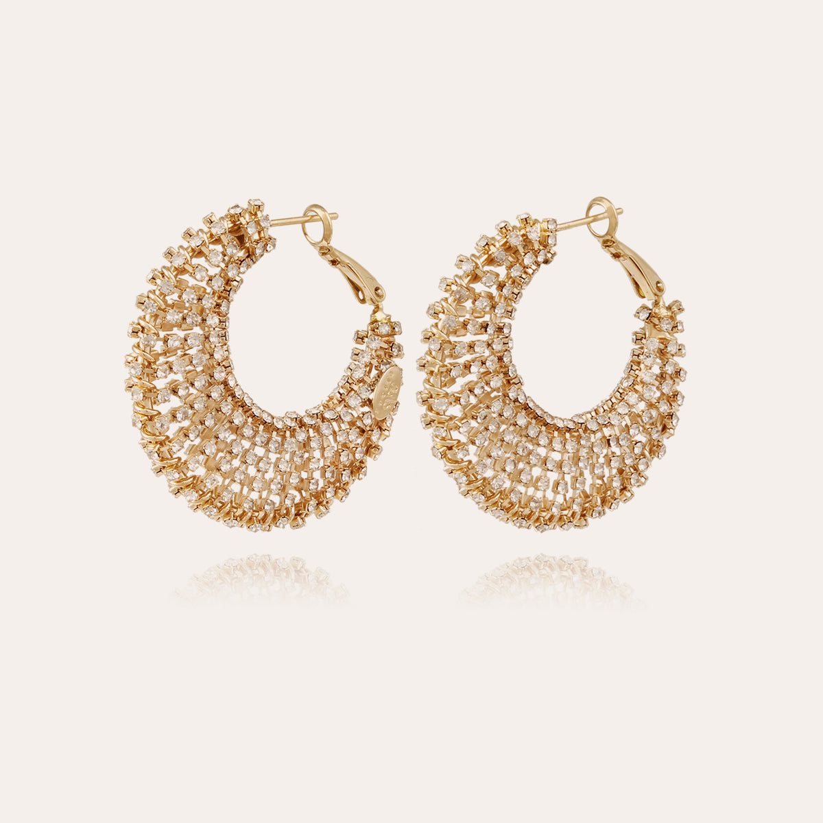gas-bijoux-boucles-d-oreilles-izzia-strass-grand-mod-le-cr-oles-dor-es-l-or-fin image 1