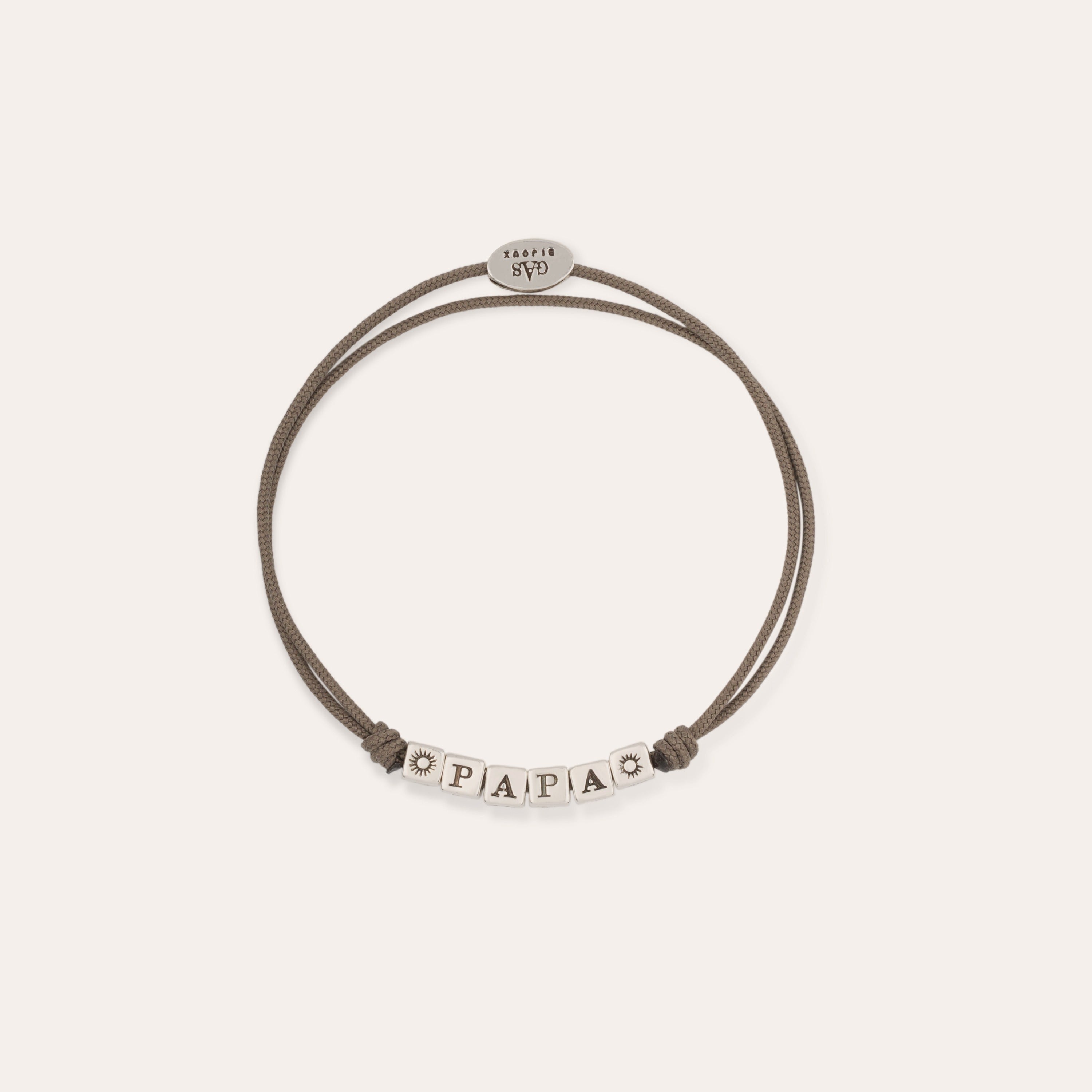 gas-bijoux-bracelet-papa-grand-mod-le-argent image 1