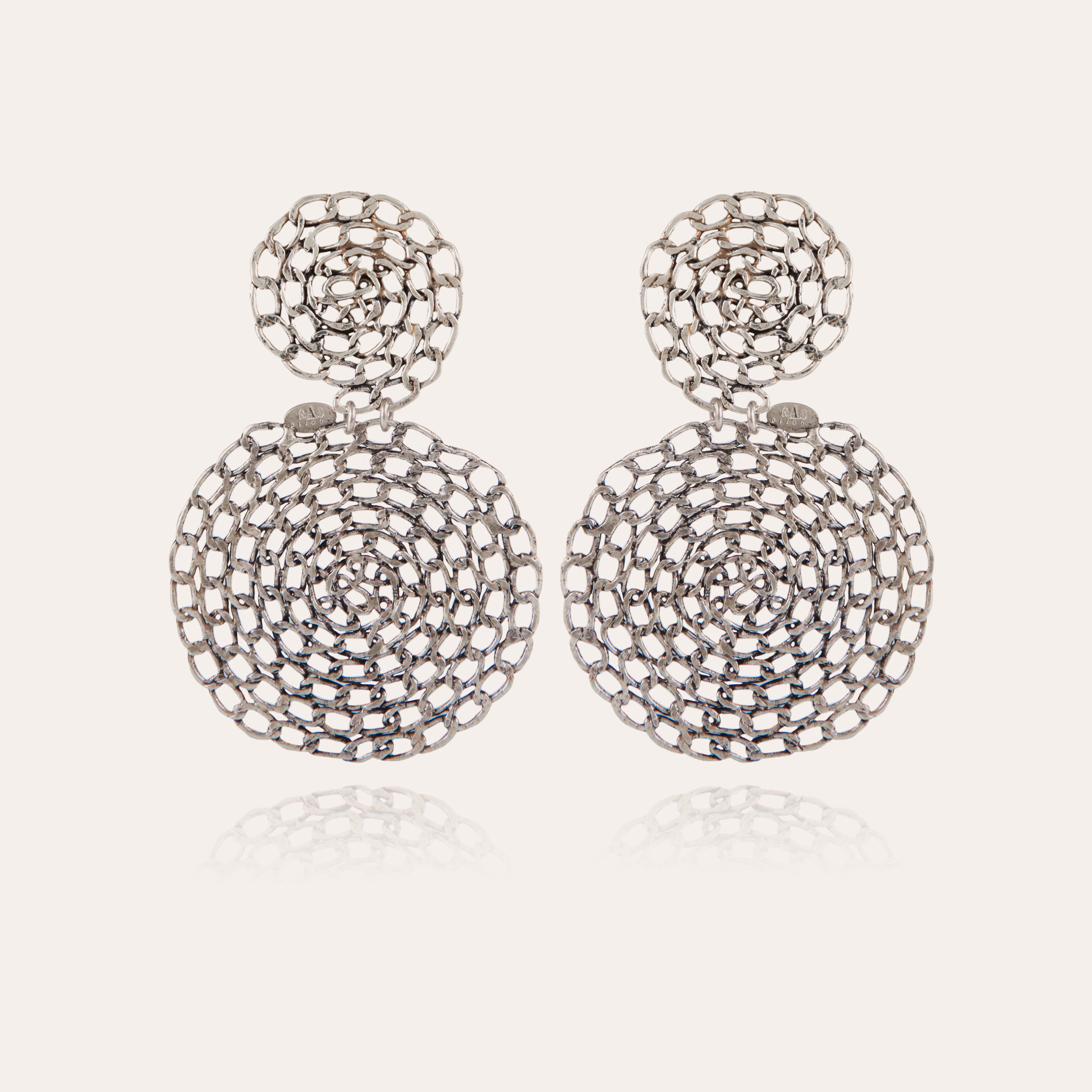 gas-bijoux-boucles-d-oreilles-onde-gourmette-argent-es image 1