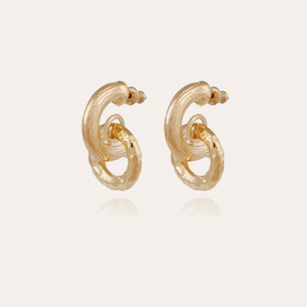 gas-bijoux-lizette-boucles-d-oreilles-dor-es-l-or-fin-anneaux-stri-s image 1