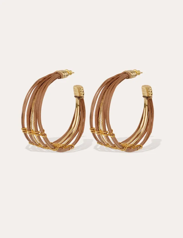 gas-bijoux-malaka-osier-boucles-d-oreilles-cr-oles-dor-es-l-or-fin image 1