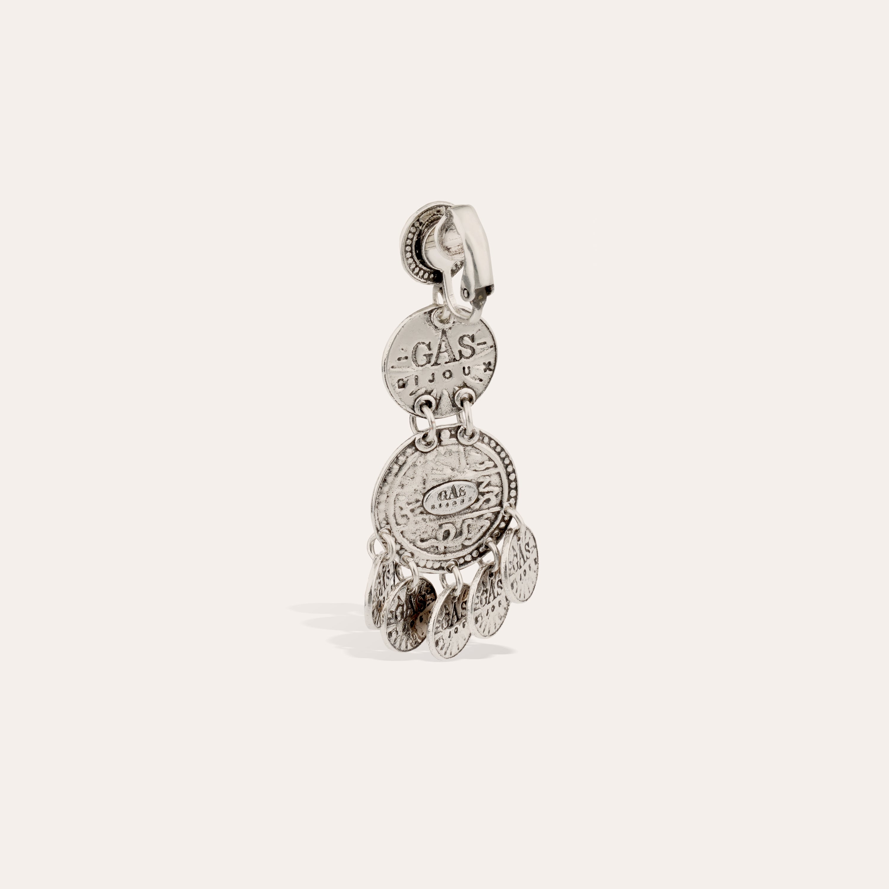 gas-bijoux-boucles-d-oreilles-sequin-trois-rangs-pendantes-argent-es-strass-sert image 3