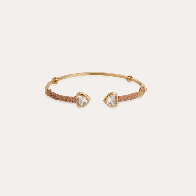 gas-bijoux-bracelet-jonc-duality-amore-strass-dor-2-c-urs image 1