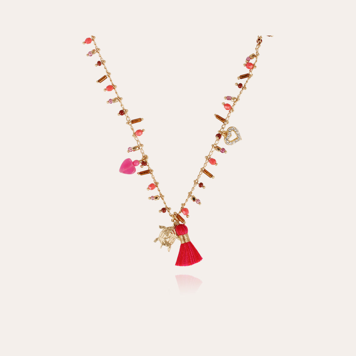 gas-bijoux-collier-gipsy-charms-dor-collier-enfant-perles-de-rocaille-charms-et- image 1
