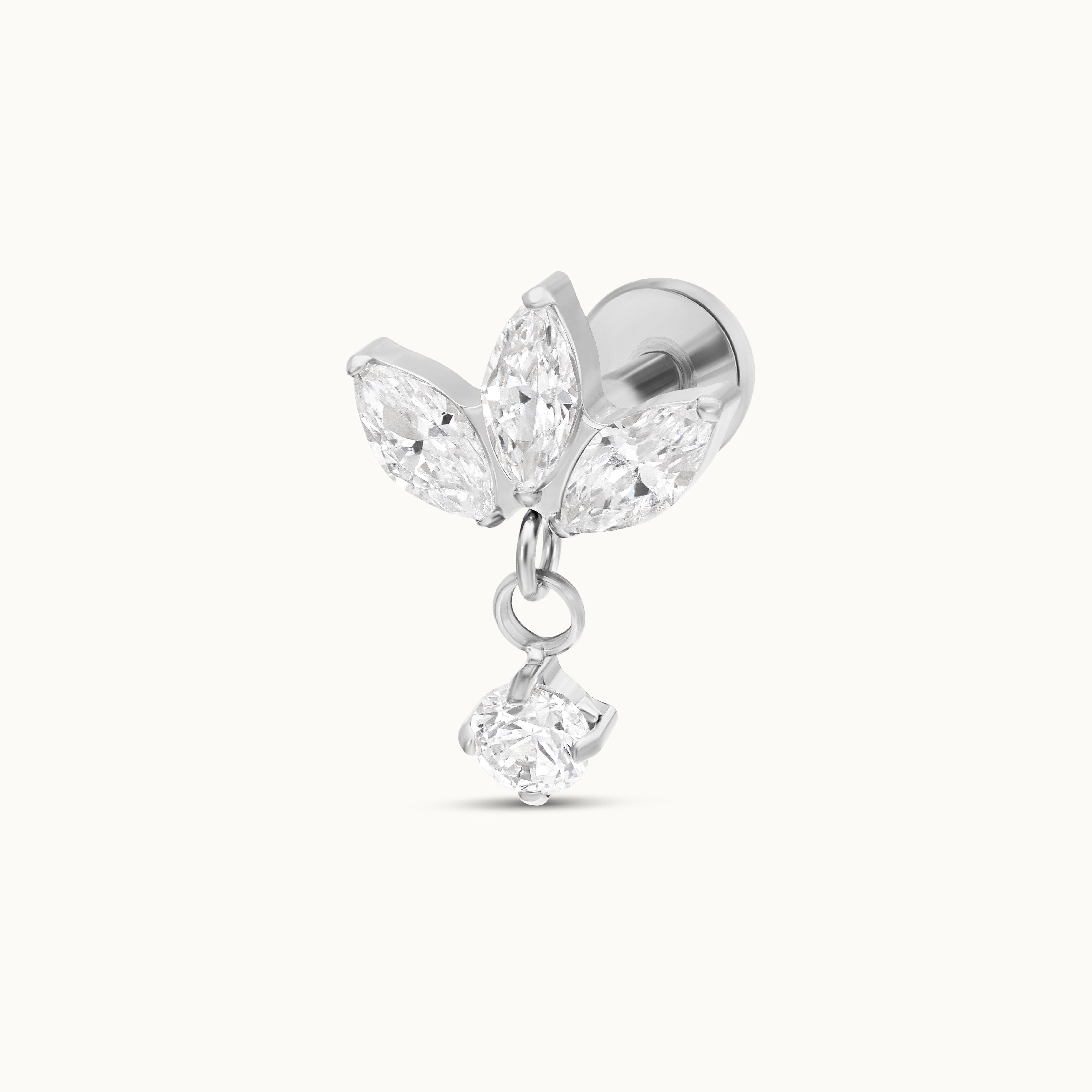 obsidian-piercing-isida-piercing-titane-pvd-gold-trio-de-cristaux-marquise-et-pa image 2