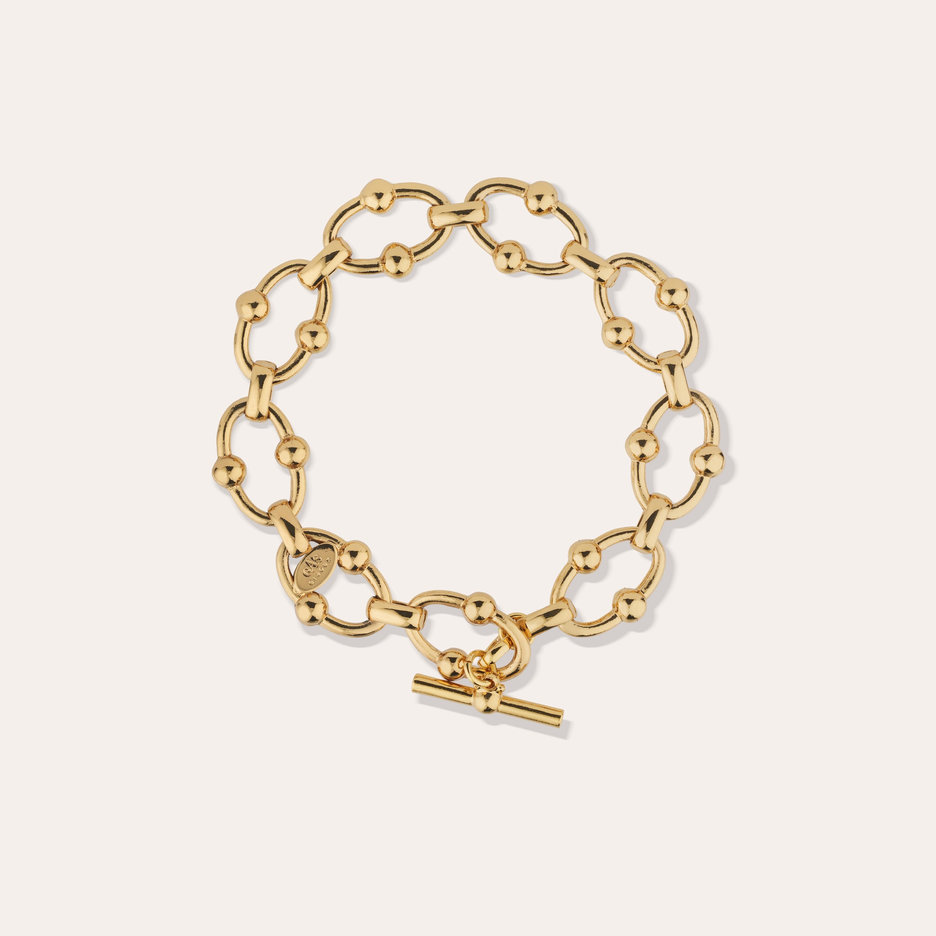 gas-bijoux-bracelet-rivage-mini-dor-l-or-fin-maillons-polis image 3
