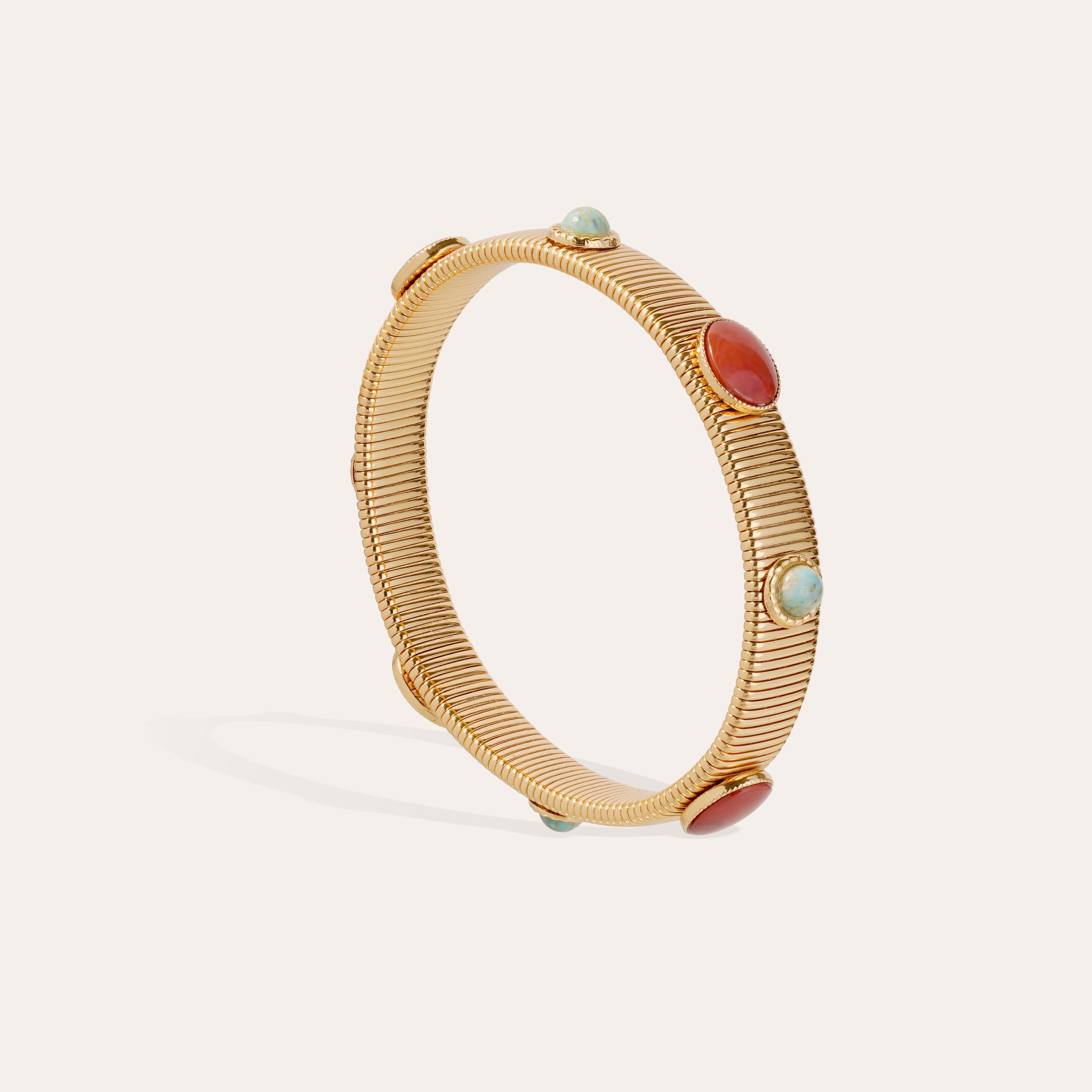gas-bijoux-bracelet-strada-serti-petit-mod-le-dor-maille-tubogas image 2