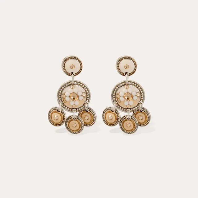 gas-bijoux-boucles-d-oreilles-sequin-deux-rangs-argent-es-mail-et-strass image 1
