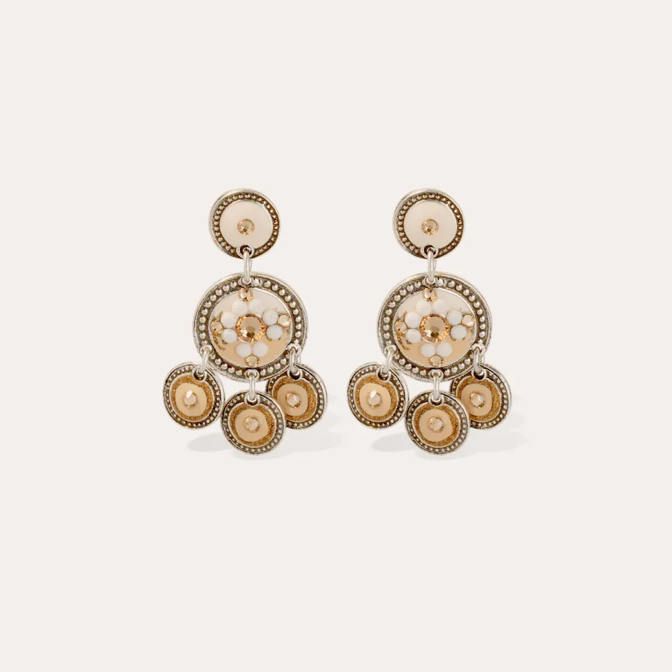 gas-bijoux-boucles-d-oreilles-sequin-deux-rangs-argent-es-mail-et-strass image 1