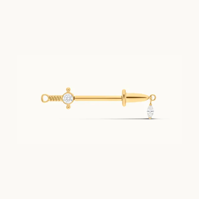 obsidian-piercing-joyce-piercing-t-ton-titane-poignard-marquise-vissable image 1