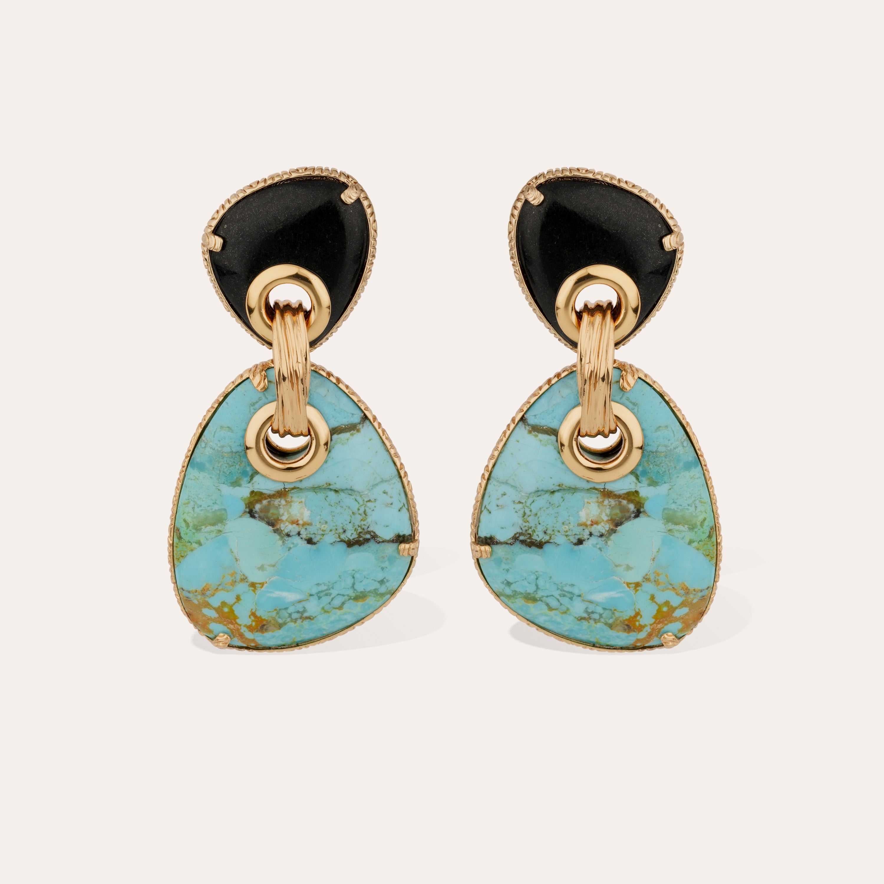 gas-bijoux-boucles-d-oreilles-silia-grand-mod-le-dor-es-turquoise-onyx-noir image 1