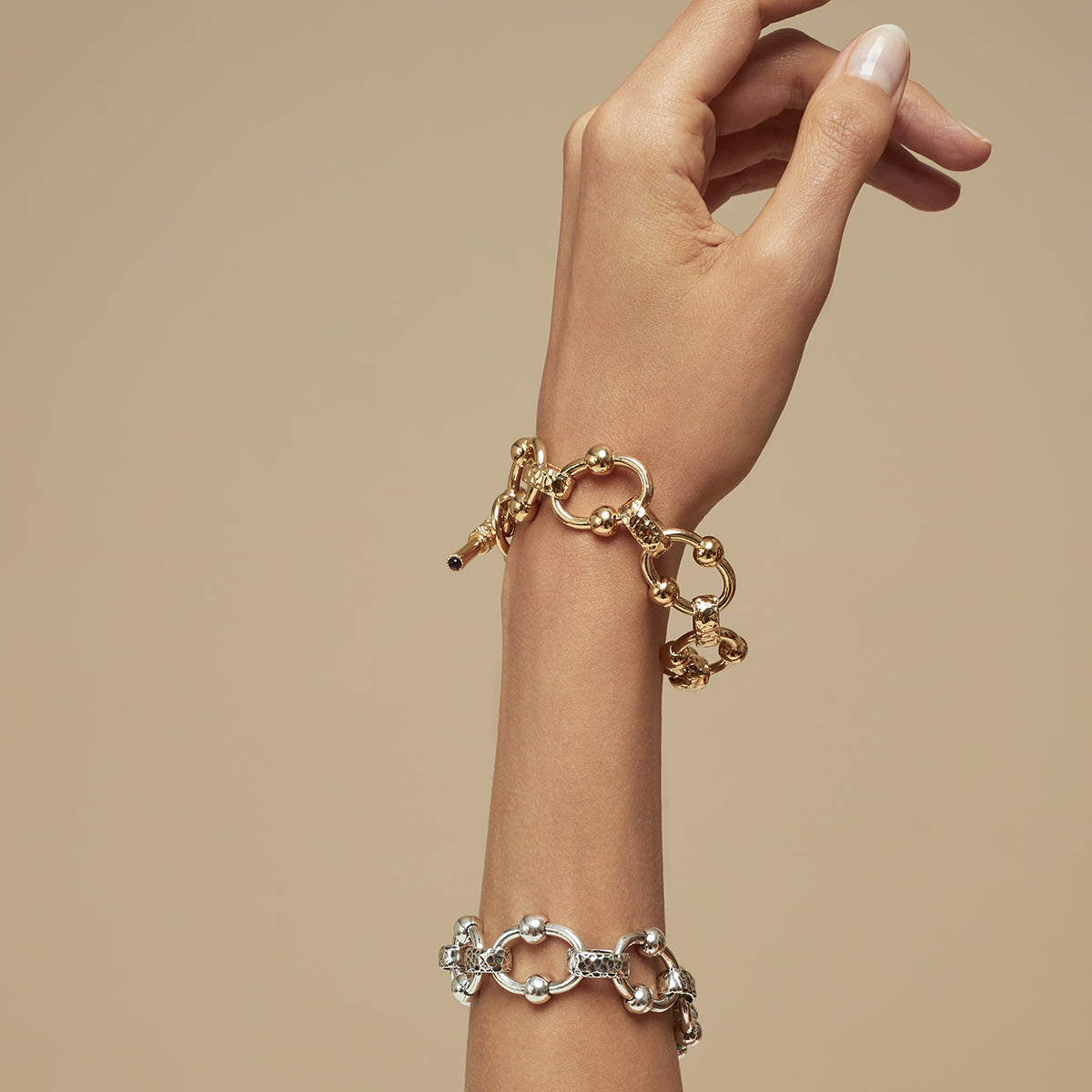 gas-bijoux-rivage-bracelet-cha-ne-dor-l-or-fin-maillons-polis image 3
