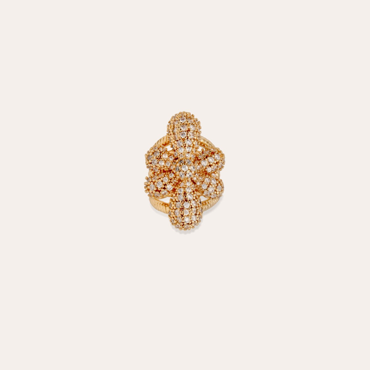 gas-bijoux-agapa-bague-fleur-dor-e-l-or-fin-pav-e-de-zircons image 1
