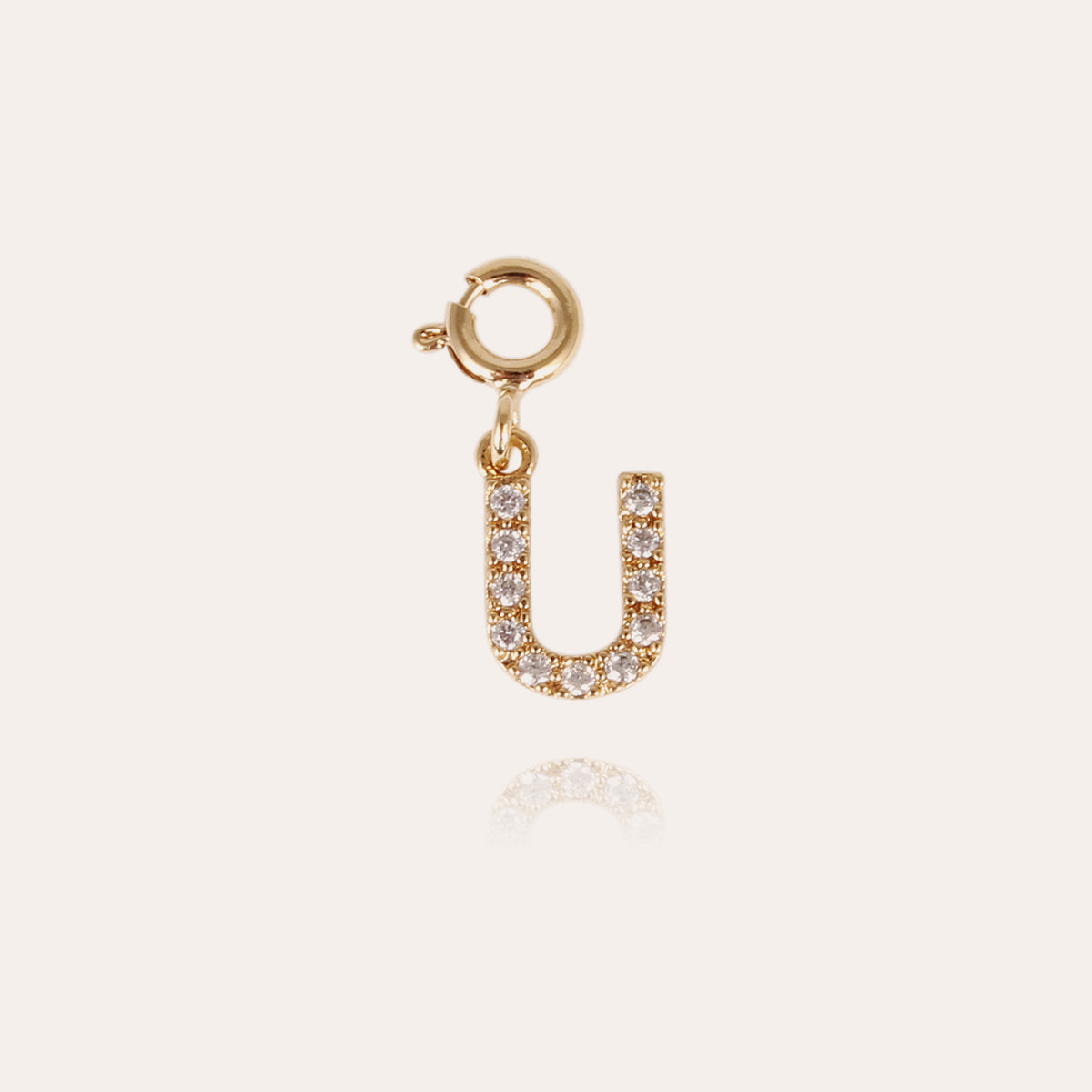 gas-bijoux-charms-pendentif-lettre-u-strass image 2